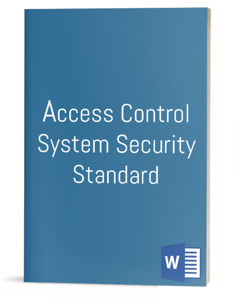 Access Control System Security Standard