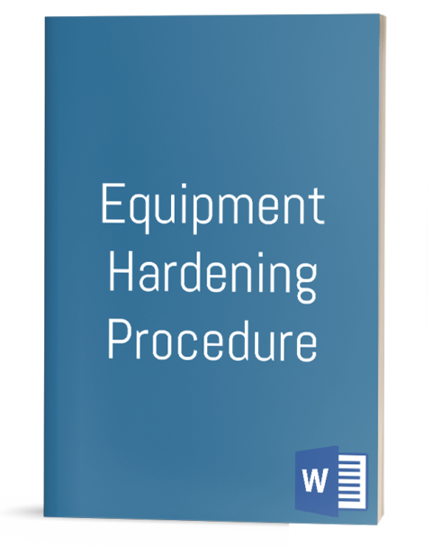 Equipment Hardening Procedure