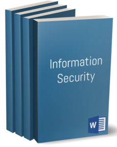 Information Security bundle policies and procedures template